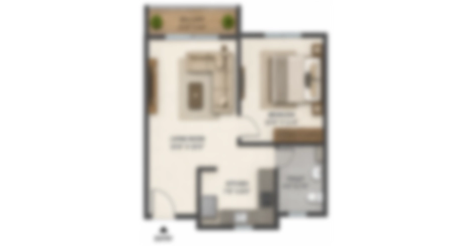Comfort Aaradhya 1 BHK Price